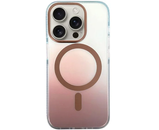 Чехол TPU+PC Phantom with MagSafe для Apple iPhone 15 Pro Max (6.7") Rose Gold
