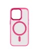 Чехол TPU Iris with MagSafe для Apple iPhone 15 Pro Max (6.7") Малиновый