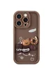 Чехол TPU Toys Case для Apple iPhone 15 Pro Max (6.7") Brown / Sweet