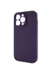 Чехол Silicone Case Full Camera Protective (AA) для Apple iPhone 15 Pro Max (6.7") Фиолетовый / Elderberry