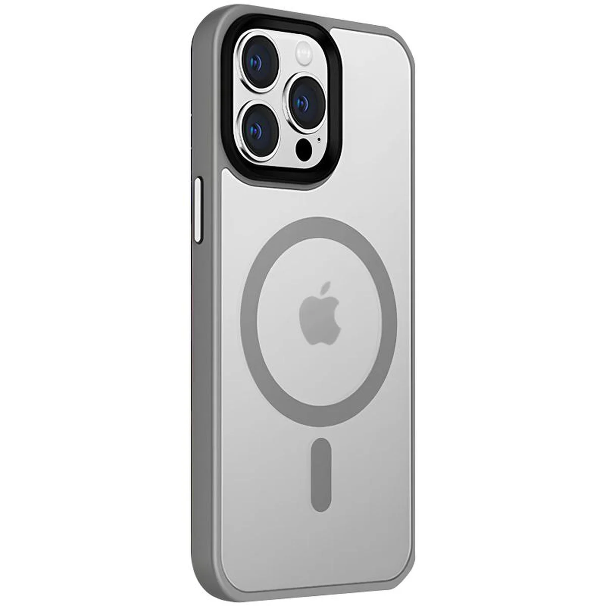 Чохол Ummi Colorful with MagSafe для Apple iPhone 15 Pro Max (6.7") Сірий / Grey