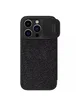 Кожаный чехол-книжка Nillkin Qin Pro Camshield для Apple iPhone 15 Pro Max (6.7") Черный