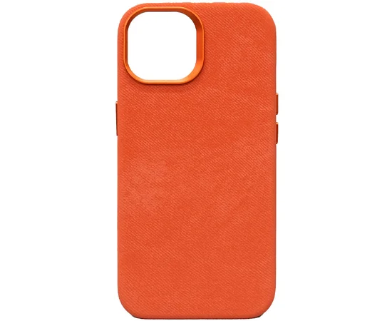 Чехол Denim with MagSafe для Apple iPhone 15 Pro Max (6.7") Orange