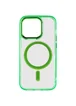 Чехол TPU Iris with MagSafe для Apple iPhone 15 Pro Max (6.7") Салатовый