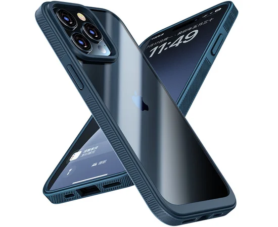 Чехол TPU+PC Pulse для Apple iPhone 15 Pro Max (6.7") Blue