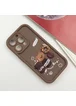 Чехол TPU Toys Case для Apple iPhone 15 Pro Max (6.7") Brown / Sweet