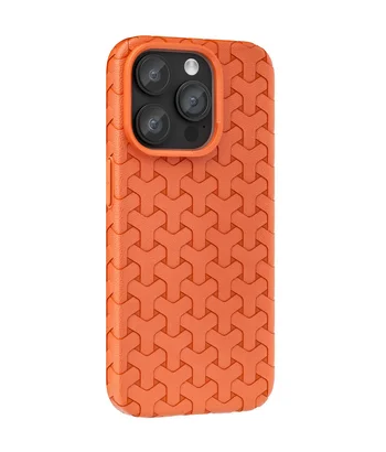 Чохол TPU Weaving для Apple iPhone 15 Pro Max (6.7") Orange Чохол TPU Weaving для Apple iPhone 15 Pro Max (6.7") Orange