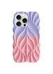 TPU чехол Leaf для Apple iPhone 15 Pro Max (6.7") Lilac / Pink