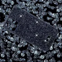 TPU чехол Bling World Rock Diamond для Apple iPhone 15 Pro Max (6.7") Черный
