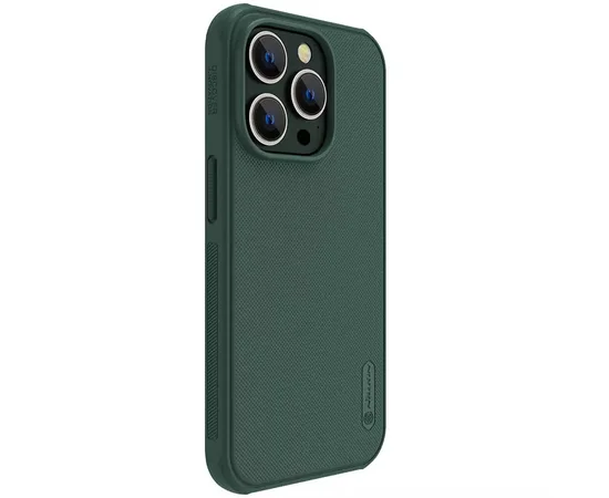 Чехол Nillkin Matte Pro для Apple iPhone 15 Pro Max (6.7") Зеленый / Deep Green