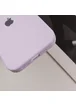 Чехол Silicone Case Full Camera Protective (AA) для Apple iPhone 15 Pro Max (6.7") Сиреневый / Lilac / PVH