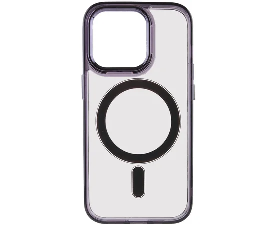 Чехол TPU Iris with MagSafe для Apple iPhone 15 Pro Max (6.7") Черный
