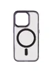Чехол TPU Iris with MagSafe для Apple iPhone 15 Pro Max (6.7") Черный