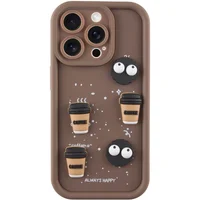 Чехол TPU Toys Case для Apple iPhone 15 Pro Max (6.7") Brown / Always Happy