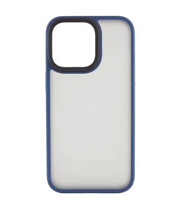 TPU+PC чохол Metal Buttons для Apple iPhone 15 Pro Max (6.7") Синій