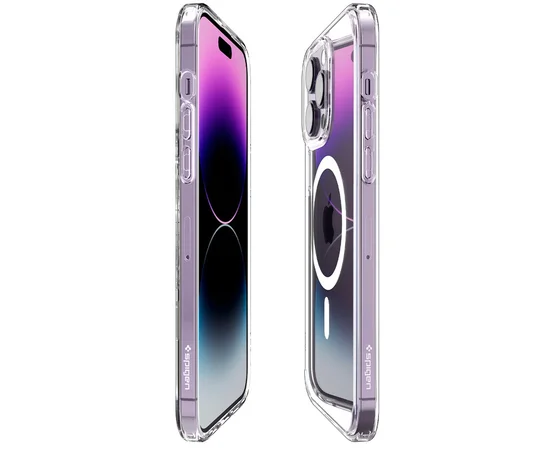 Чехол SGP Ultra Hybrid (MagFit) для Apple iPhone 15 Pro Max (6.7") Прозрачный