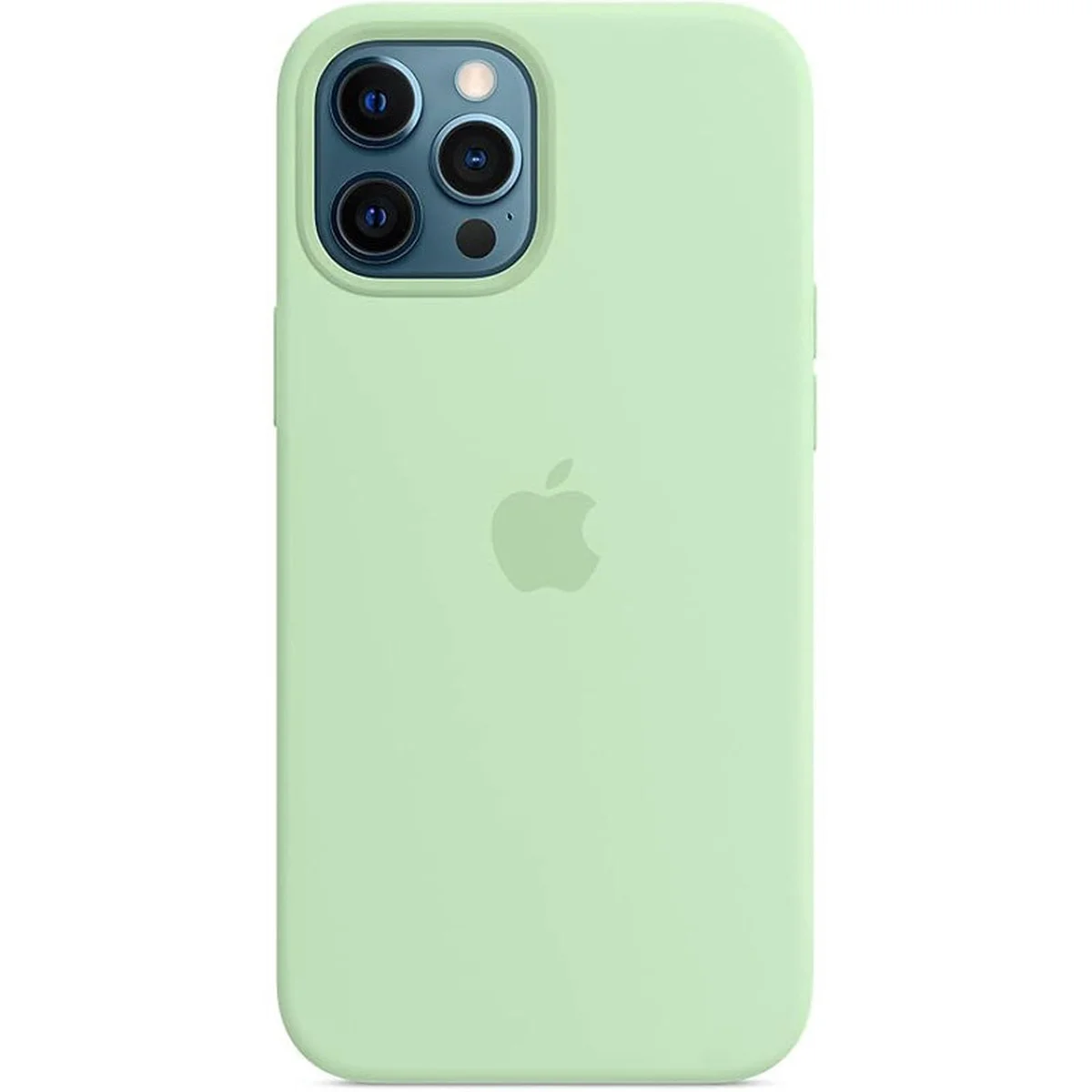 Чехол Silicone Case Full Protective (AA) для Apple iPhone 15 Pro Max (6.7") Зеленый / Pistachio