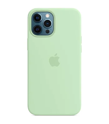 Чохол Silicone Case Full Protective (AA) для Apple iPhone 15 Pro Max (6.7") Зелений / Pistachio