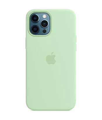 Чохол Silicone Case Full Protective (AA) для Apple iPhone 15 Pro Max (6.7") Зелений / Pistachio