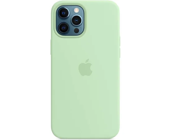 Чехол Silicone Case Full Protective (AA) для Apple iPhone 15 Pro Max (6.7") Зеленый / Pistachio