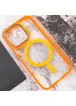Чехол TPU Iris with MagSafe для Apple iPhone 15 Pro Max (6.7") Оранжевый