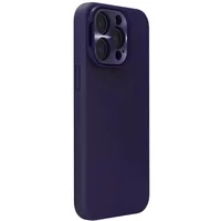 Чехол Silicone Nillkin LensWing Magnetic для Apple iPhone 15 Pro Max (6.7") Фиолетовый / Deep Purple