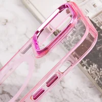 Чохол TPU Iris with MagSafe для Apple iPhone 15 Pro Max (6.7") Рожевий