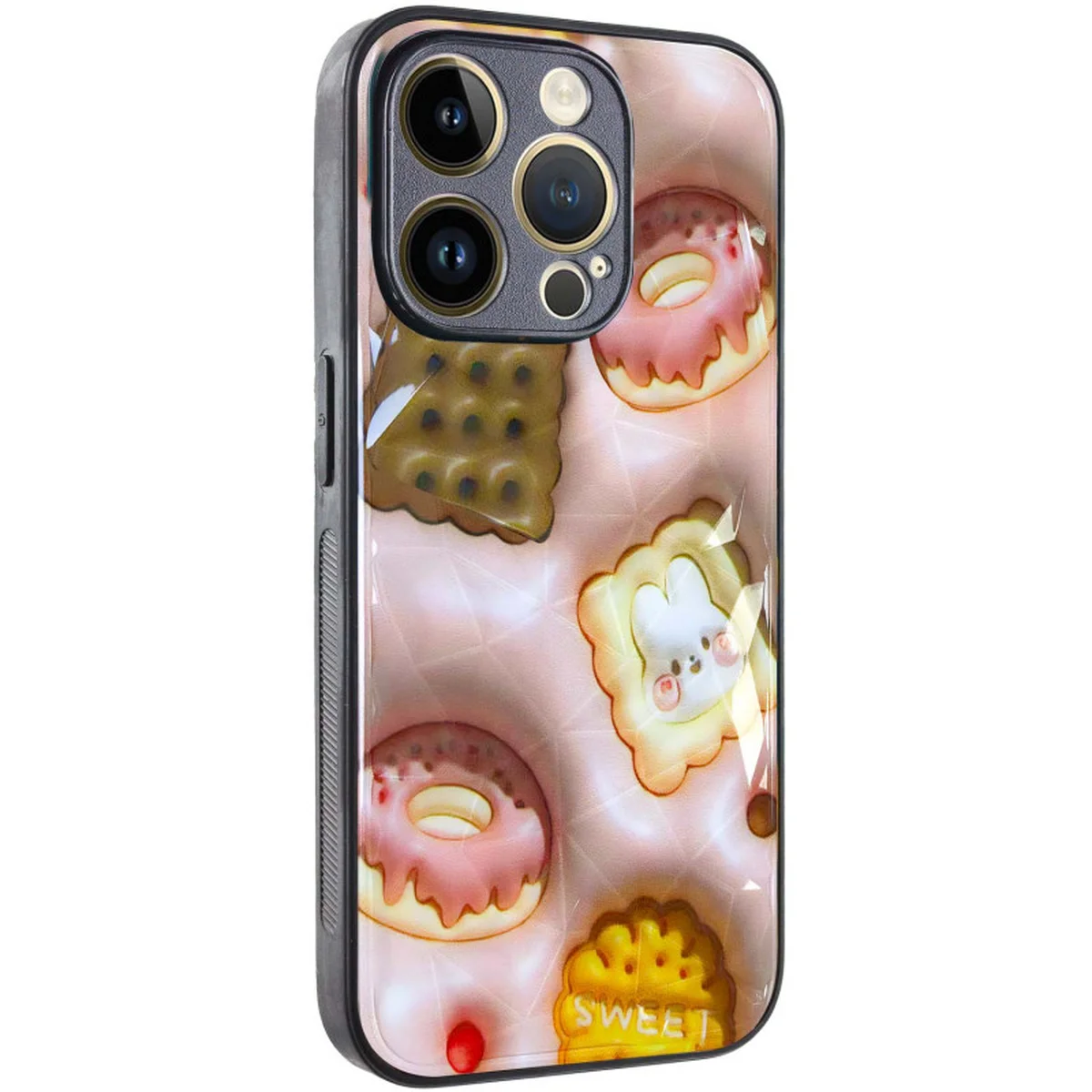 TPU+PC чехол Prisma Fluffie для Apple iPhone 15 Pro Max (6.7") Sweet
