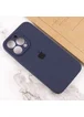 Чехол Silicone Case Full Camera Protective (AA) для Apple iPhone 15 Pro Max (6.7") Темно-синий / Midnight blue