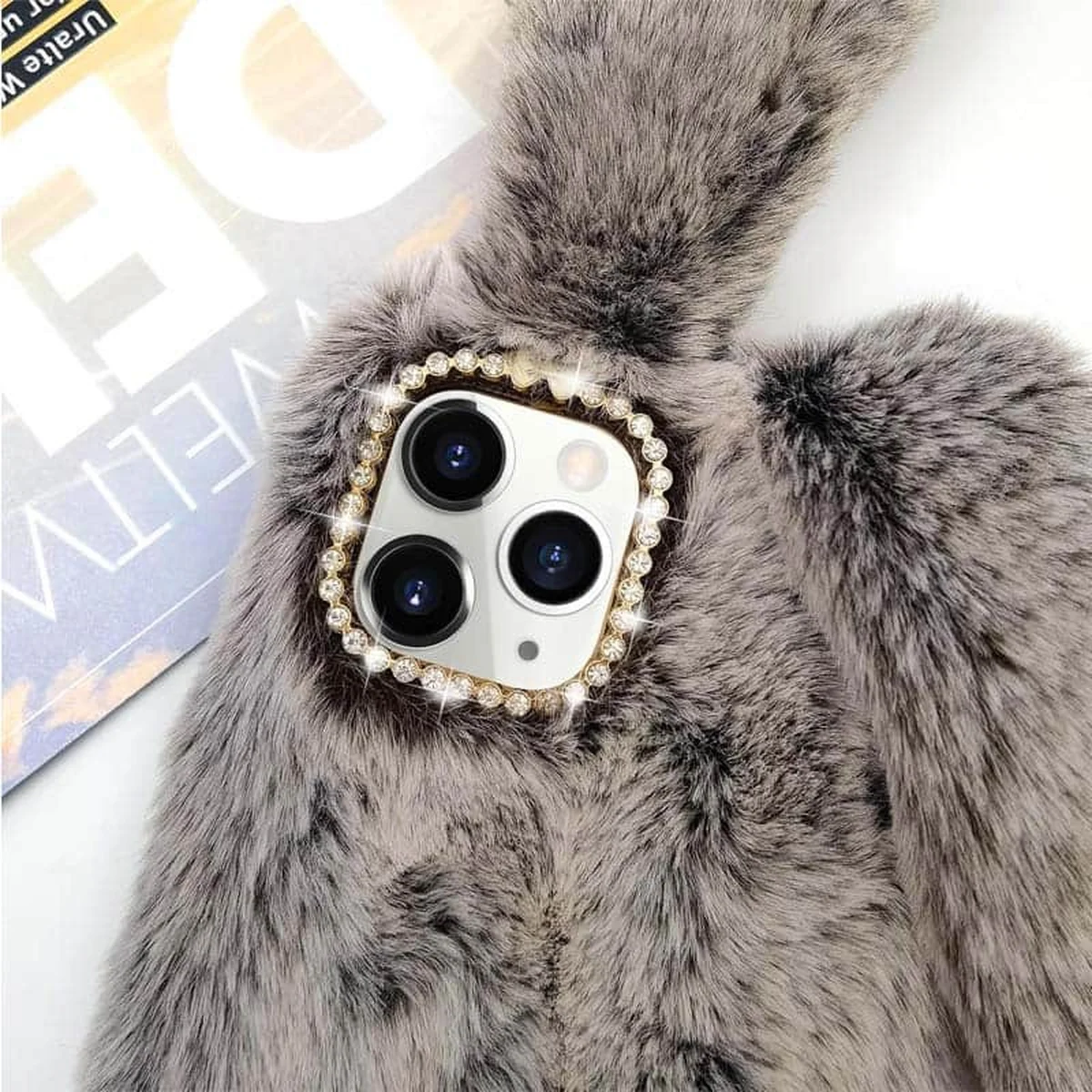 Чехол TPU Rabbit для Apple iPhone 15 Pro Max (6.7") Brown