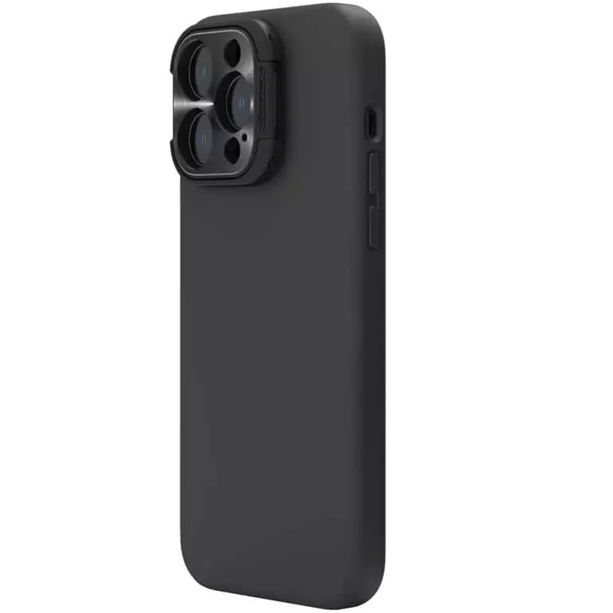Чехол Silicone Nillkin LensWing Magnetic для Apple iPhone 15 Pro Max (6.7") Черный / Black