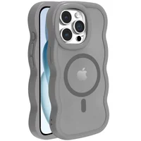 Чехол TPU+PC Undine with MagSafe для Apple iPhone 15 Pro Max (6.7") Grey