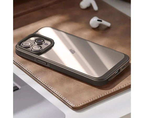 Чехол TPU+PC Pulse для Apple iPhone 15 Pro Max (6.7") Grey