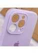 Чехол Silicone Case Full Camera Protective (AA) для Apple iPhone 15 Pro Max (6.7") Сиреневый / Lilac