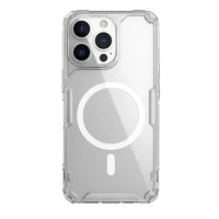 TPU чохол Nillkin Nature Pro Magnetic для Apple iPhone 15 Pro Max (6.7") Безбарвний (прозорий)