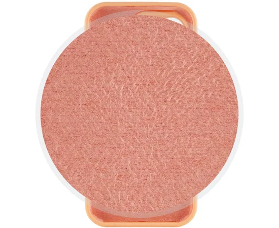 Чехол Silicone Case Full Camera Protective (AA) для Apple iPhone 15 Pro Max (6.7") Оранжевый / Cantaloupe