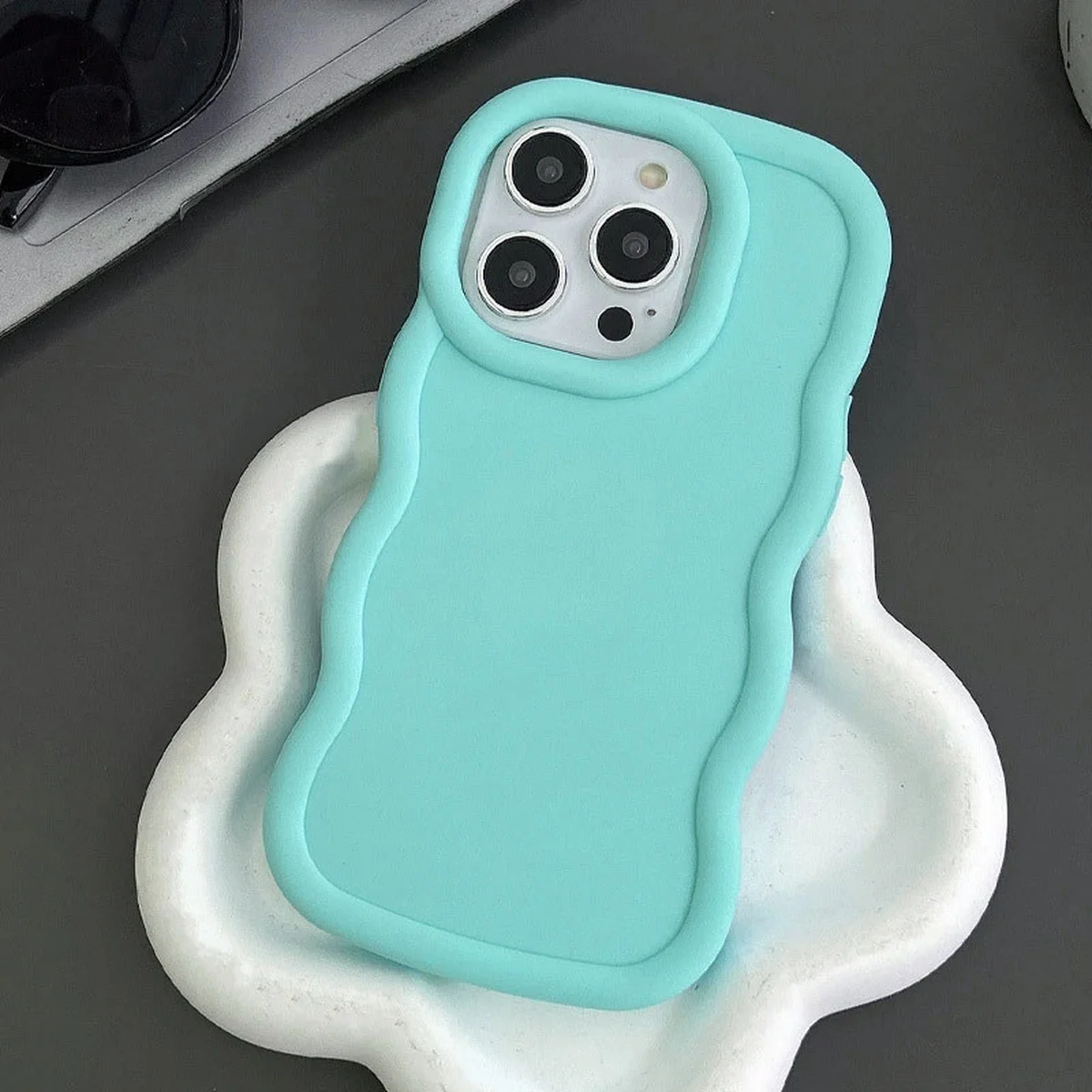 Чохол TPU Ripple для Apple iPhone 15 Pro Max (6.7") Turquoise