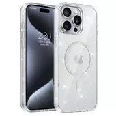 Чохол TPU Eclipse Sparkle (MagFit) для Apple iPhone 15 Pro Max (6.7") Clear