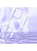 Чехол TPU Clear Case with MagSafe для Apple iPhone 15 Pro Max (6.7") Clear