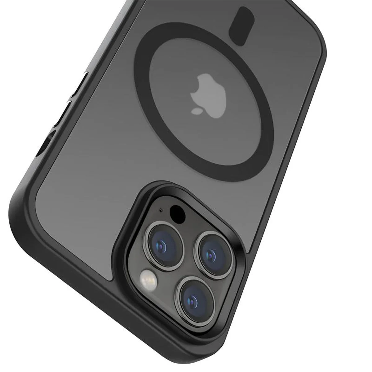 Чохол Ummi Colorful with MagSafe для Apple iPhone 15 Pro Max (6.7") Чорний / Black