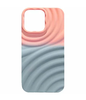 Чехол TPU ColorWave для Apple iPhone 15 Pro Max (6.7") Peach / Sky
