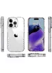Чохол TPU+PC Multi-Color для Apple iPhone 15 Pro Max (6.7") Clear