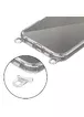 Чохол TPU Transparent with Straps для Apple iPhone 15 Pro Max (6.7") Grey