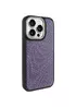 Чехол PC TechWoven Hybrid with MagSafe для Apple iPhone 15 Pro Max (6.7") Black / Purple