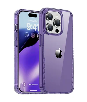 Чехол TPU+PC Multi-Color для Apple iPhone 15 Pro Max (6.7") Purple