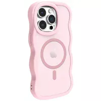 Чехол TPU+PC Undine with MagSafe для Apple iPhone 15 Pro Max (6.7") Pink