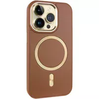 Шкіряний чохол SnapCase with MagSafe для Apple iPhone 15 Pro Max (6.7") Brown