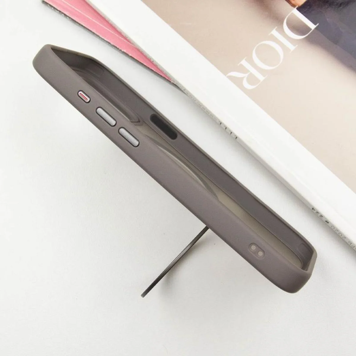 Чехол Ummi Colorful with MagSafe HQ Ring для Apple iPhone 15 Pro Max (6.7") Grey