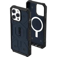 Ударопрочный чехол UAG Pathfinder with MagSafe для Apple iPhone 15 Pro Max (6.7") Синий