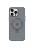 Чохол Silicone Case Full Protective with Ring для Apple iPhone 15 Pro Max (6.7") Grey